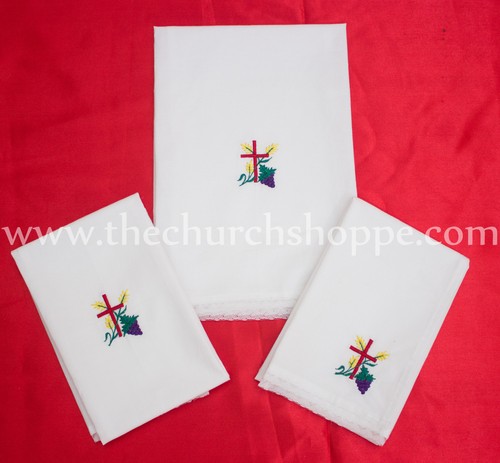 Altar linen set - set, 3,