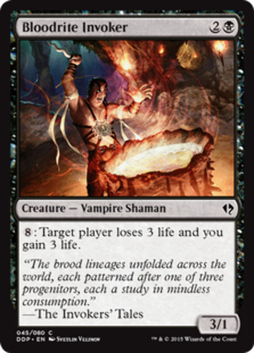 Bloodrite invoker duel decks - bloodrite,