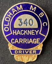OLDHAM MBC HACKNEY CARRIAGE
