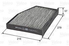 VALEO 698801 Filter, interior