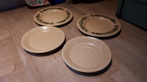 Kiln craft ironstone plates - ironstone,