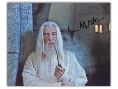 Ian mckellen signed - mckellen, x