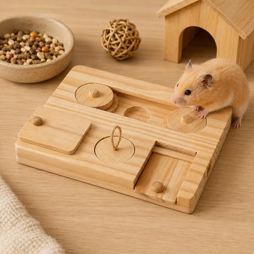Guinea pig foraging - guinea,