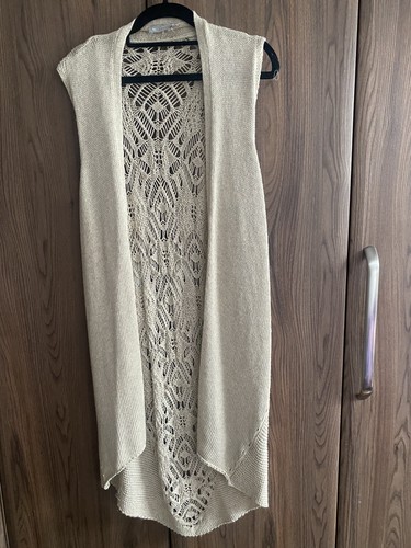 Ladies waistcoat beige - ladies,