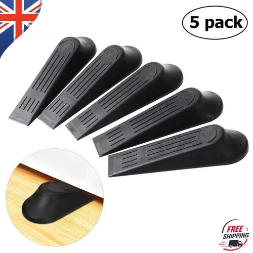 5pcs door stop wedge - stop, heavy
