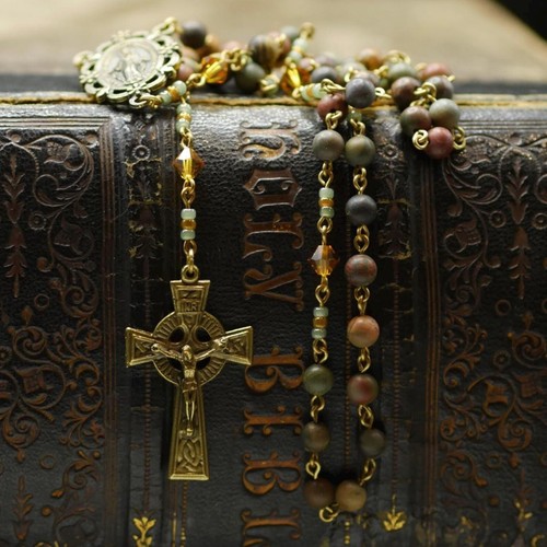 Handmade catholic chain - catholic, rosary