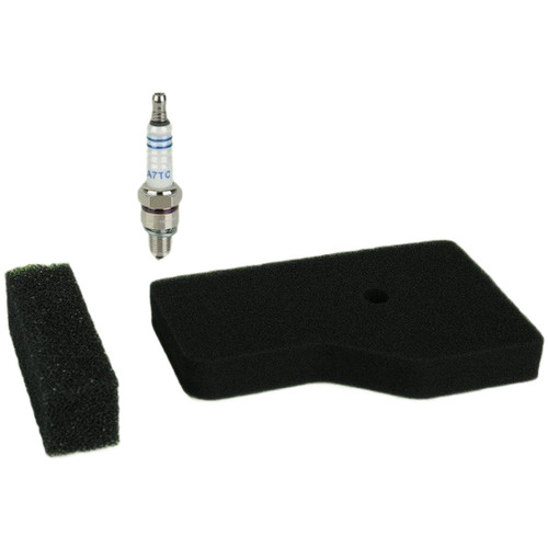 Air filter and spark - and, element