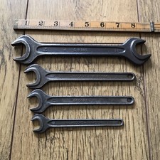 4 Vintage Gedore No.894 metric Spanners 24 to 13mm . 