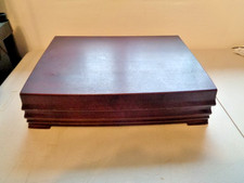 Large Wooden Mahogany ONEIDA