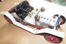 MAMOD LIVE STEAM CAR SA1 STEAM ROADSTER 1977 SOLID FUEL VERSION LIGHTLY STEAMED
