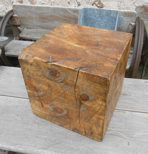 Reclaimed solid wood side - wood,