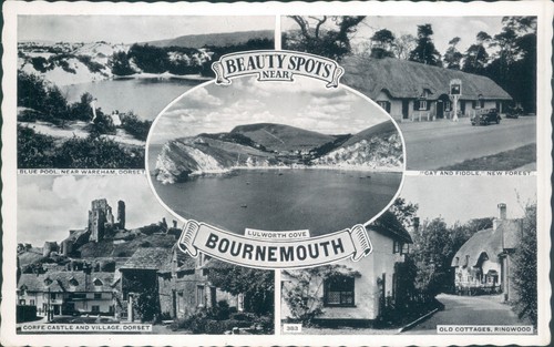 Bournemouth views 1963 - bournemouth;,