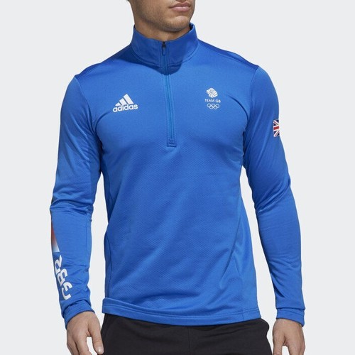 Adidas team zip - 1/2, top