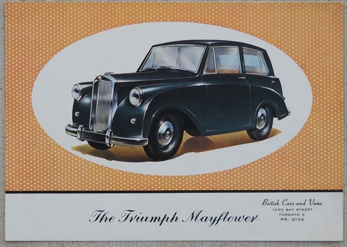 Triumph mayflower 1952 colour - triumph,