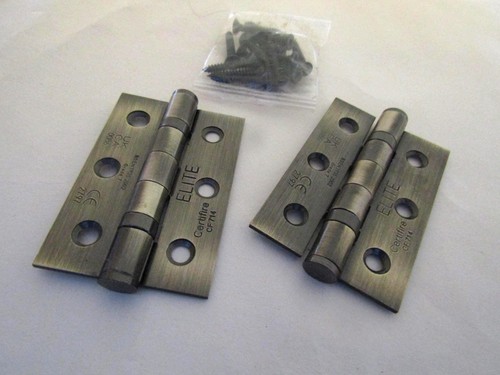 Antique brass door - , lever
