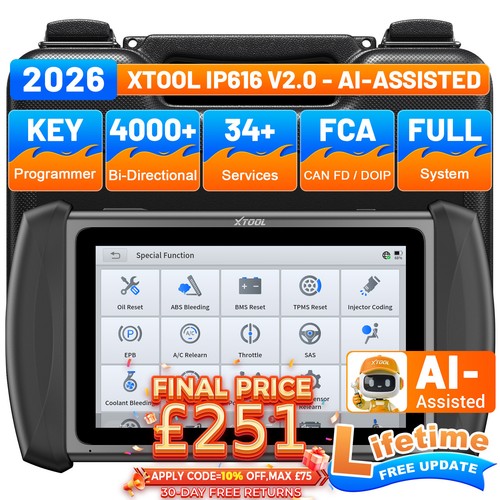2026 xtool ip616 obd2 - ip616,