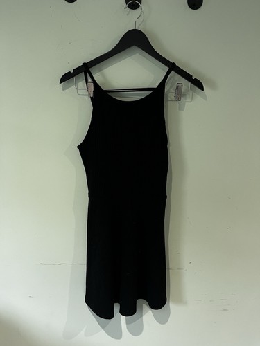 Black topshop dress new - black,