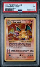 Shadowless Charizard Holo -