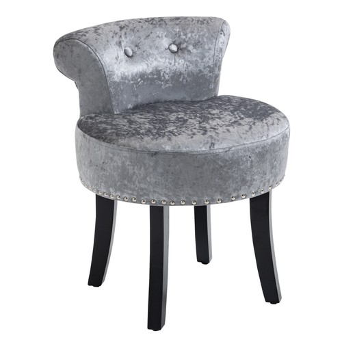 Homcom dressing table - table, stool