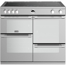 Stoves Sterling S1000EI 100cm Electric Induction Range Cooker Stainless Steel