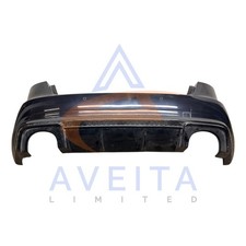 Audi RS3 8V 2017 Bumper Rear Panther Black LZ9Z 8V4807067J