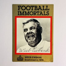 1985 Football Immortals WEEB
