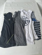 Men’s Vest Bundle Small Stringer Tank Top Bodybuilder Summer - Used