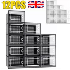 12Pcs Stackable Foldable Boxes