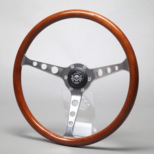 Wood steering wheel sport