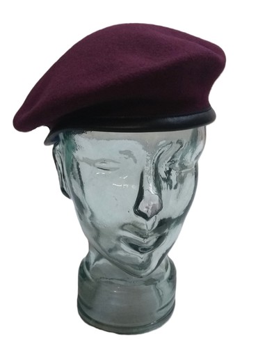 Maroon beret army allarms - maroon, uk
