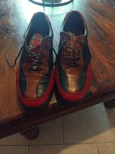 Rohde Size 5 Lace Up Red,brown