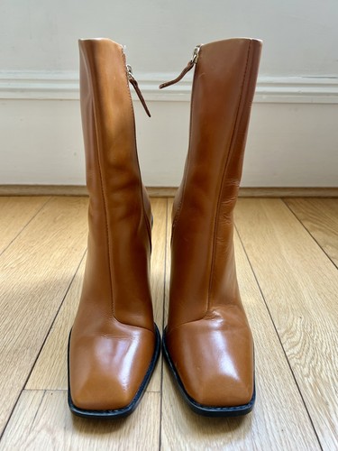 Zara women tan - tan, leather
