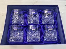 6 x Royal Doulton Crystal