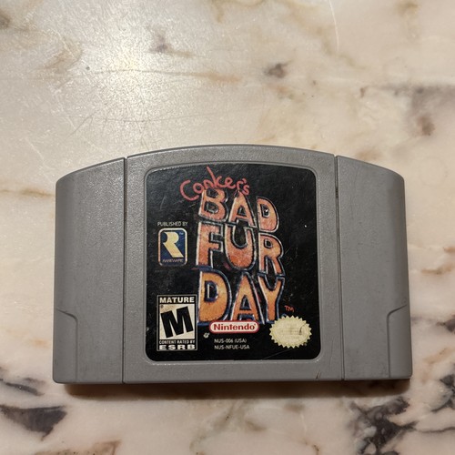 Conker bad fur day nintendo - bad,