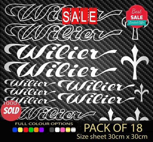 Wilier bikes vinyl decal - wilier,
