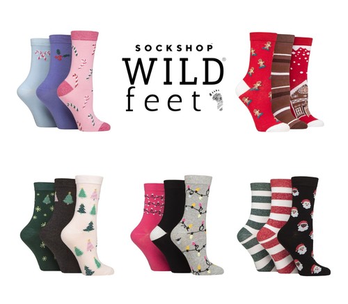 Christmas socks womens fun - socks,