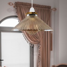 Vintage Amber Glass Ceiling