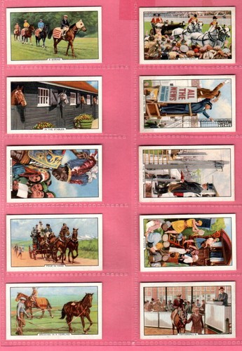 Gallaher racing scenes 1938 - racing,