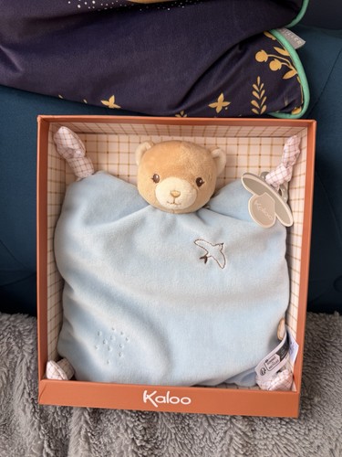 Kaloo bear comforter - soft, toy