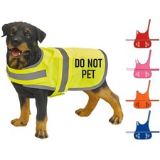 Do Not Pet Hi-Vis Dog Vest