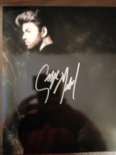 George michael signed - george,
