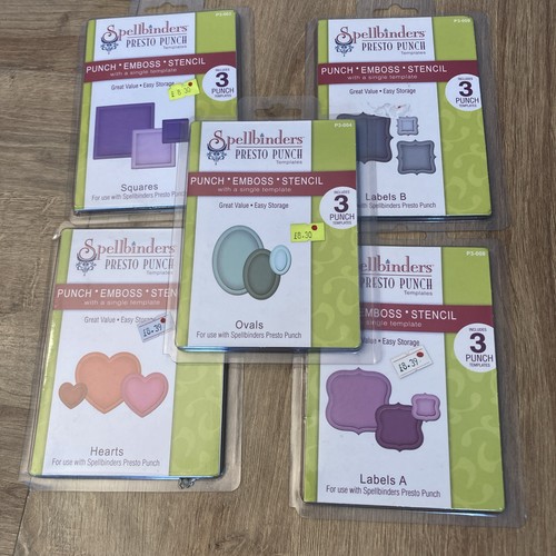Spellbinders presto punch - spellbinders,