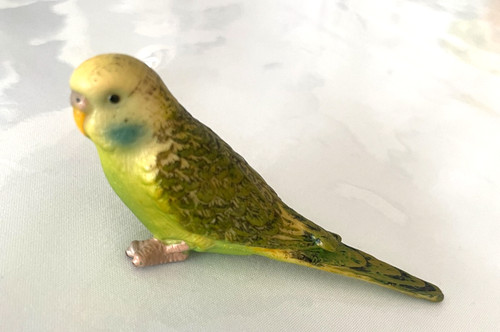 Schleich green budgie animal - budgie,