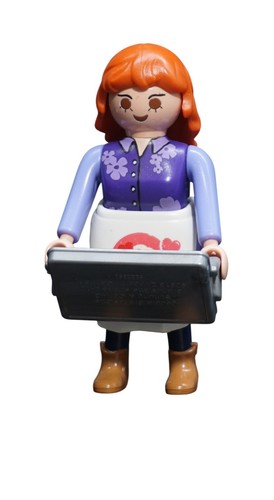 Playmobil saleswoman