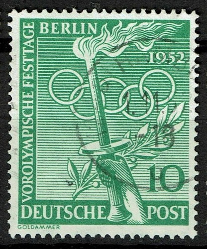 Berlin stamped 17 - stamped,, 17,-