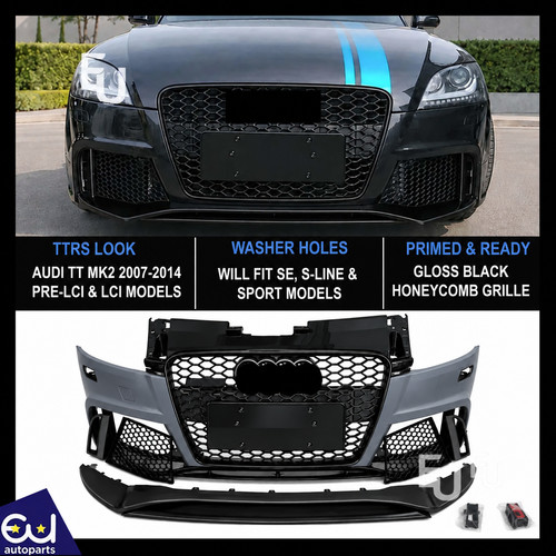 Ttrs style front bumper - style, &