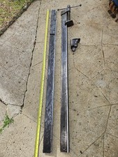 Rare ACME Patent Tracked Sash Clamp With Extension, 46 3/4" & 95" Capacity