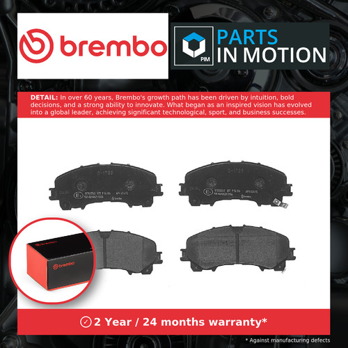 Brake pads set fits infiniti - pads,
