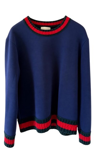 Gucci blue neoprene web - gucci,