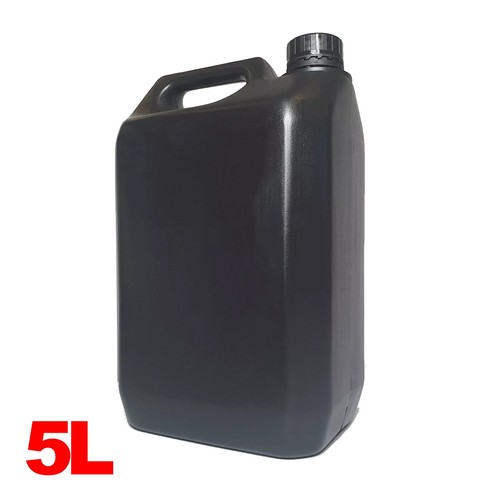Litre 5000ml black hdpe - 5l,
